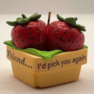 Hallmark Keepsake Ornament- “Pick you again, friend”